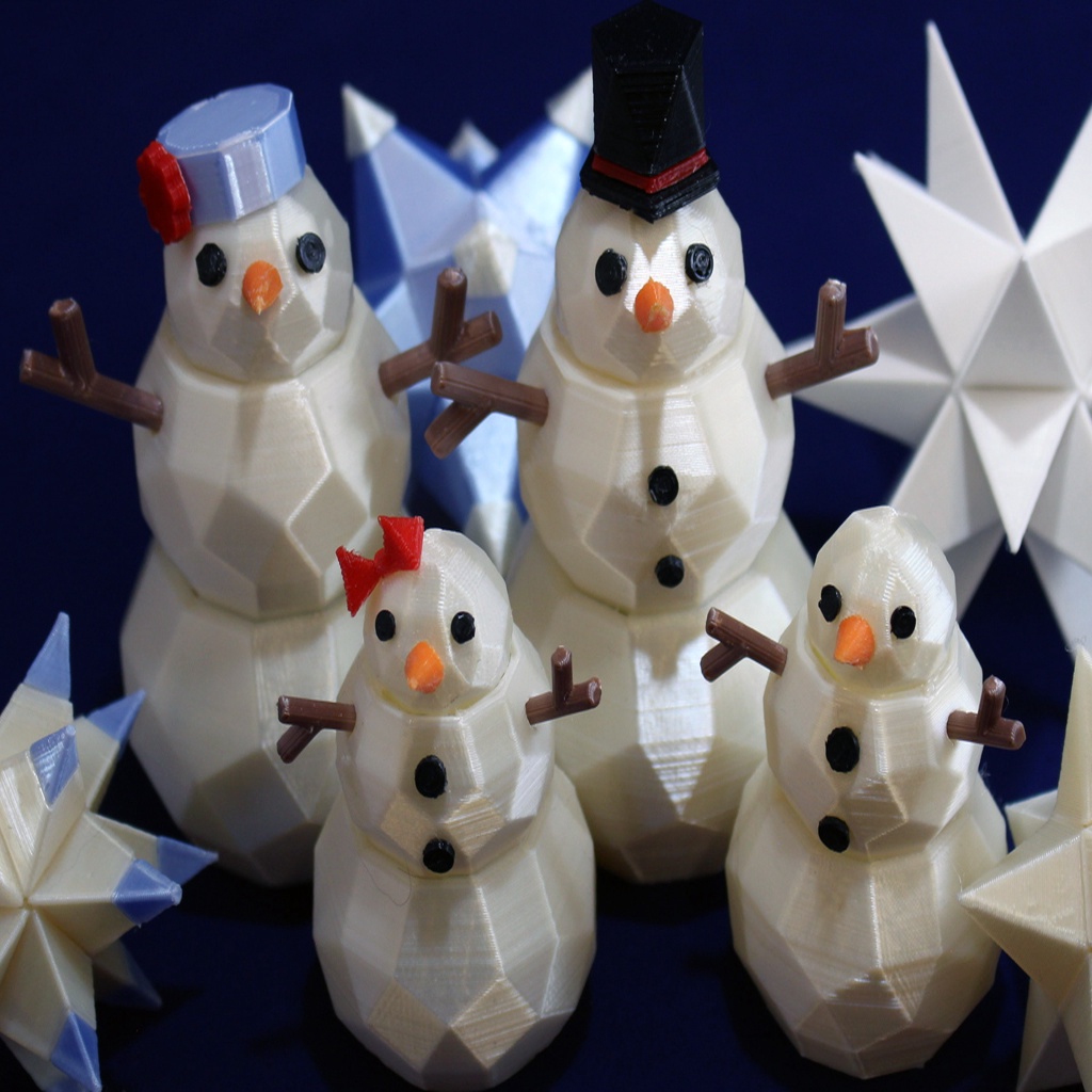 Snowman Family