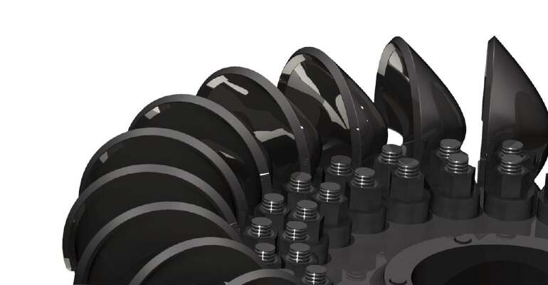 Pelton Turbine | 3d print model