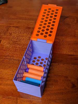 Nerf Mega Dart Ammo Box | 3d print model