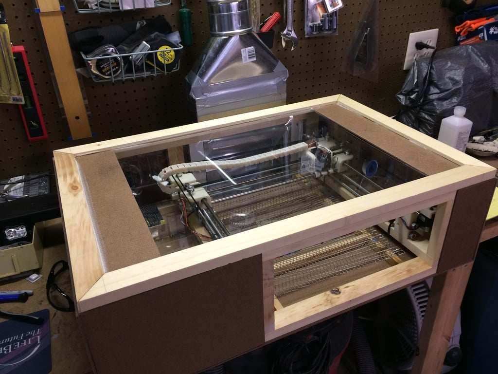 Recycled Prusa CoreXY Laser Cutter