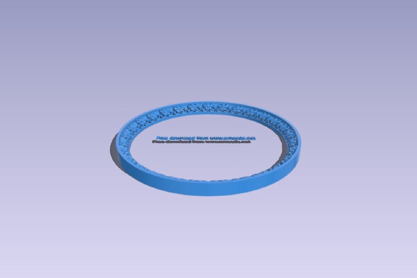 Mirror frame pattern | 3d print model