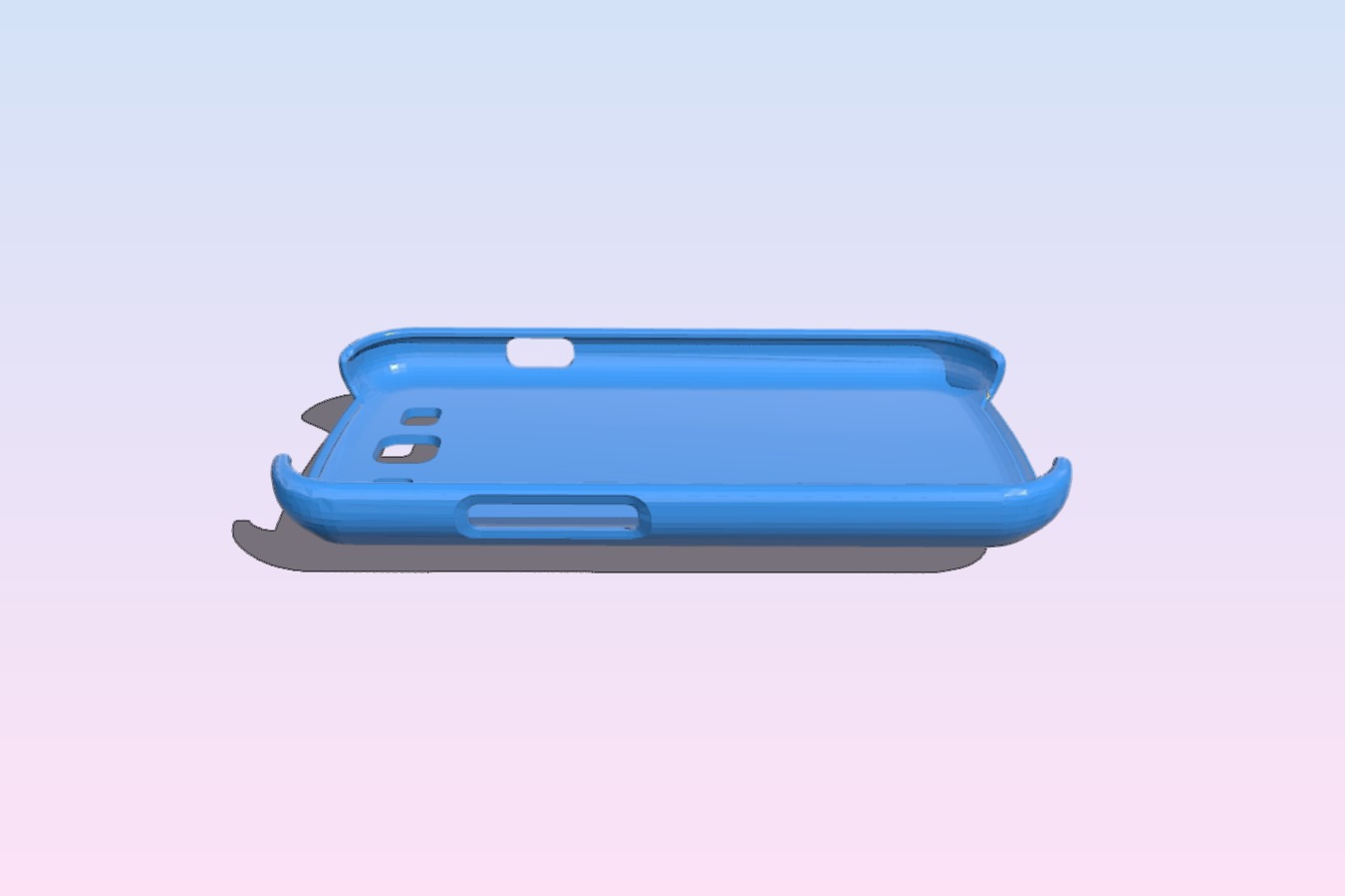 Samsung Galaxy S3 Case with Pocket Clip for Audio and Video Surveilance