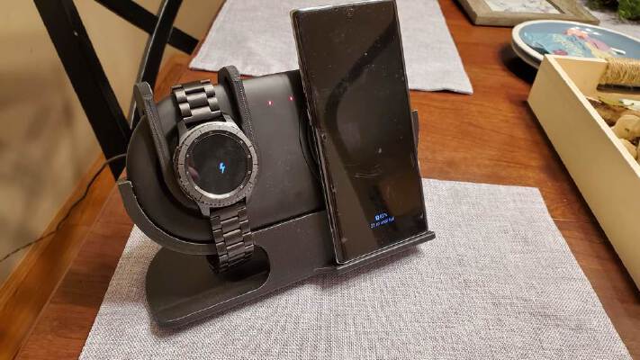 Stand for Samsung Duo Pad Wireless Charger | 3d print model