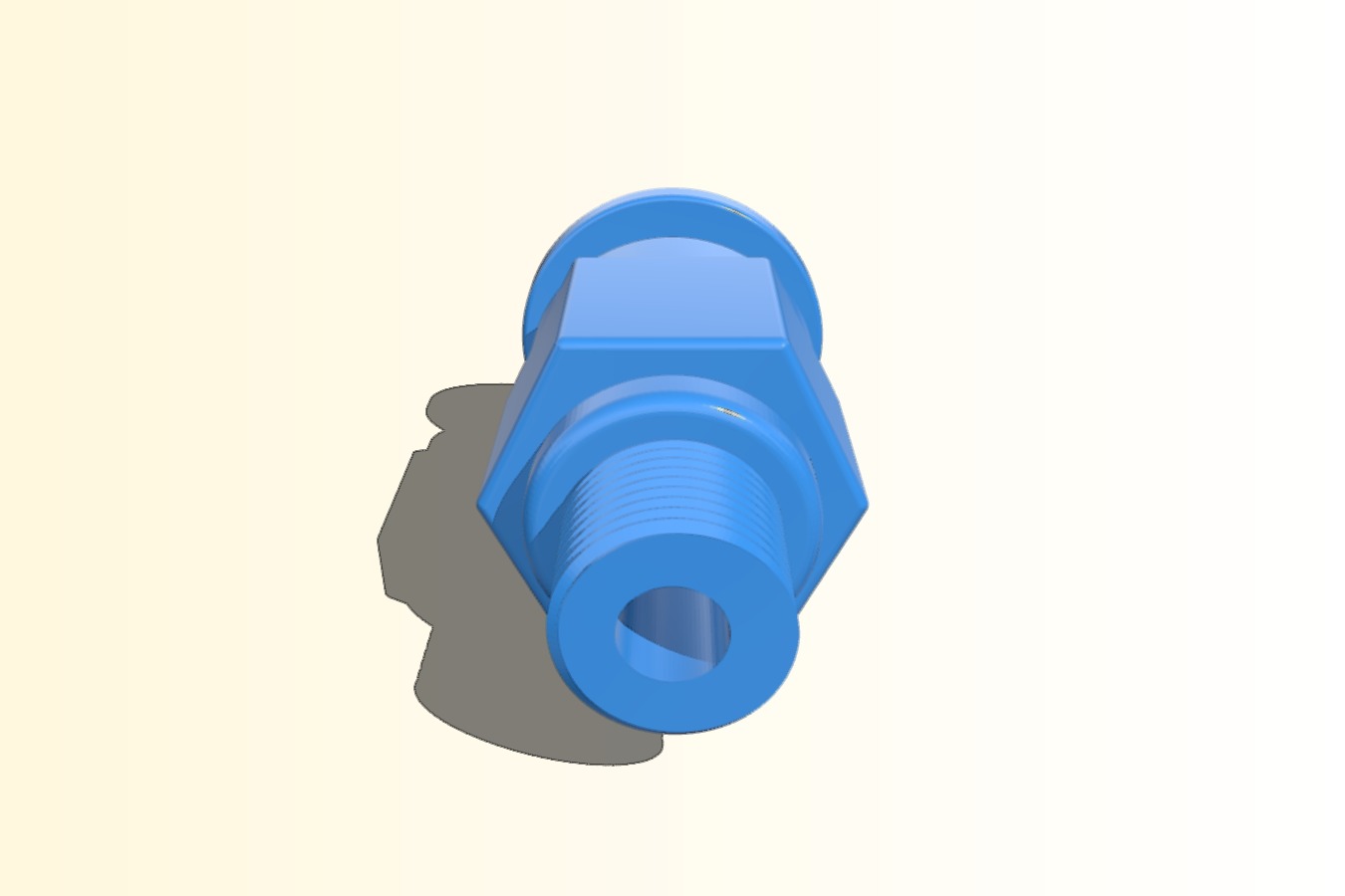 M6 Push Fit Filament Connector