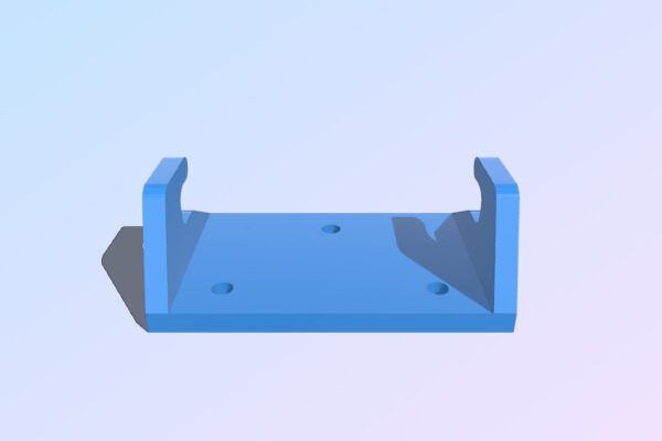 rc stick transmitter wall hanger | 3d print model
