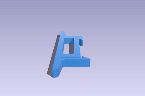 DIN Rail mount | 3d print model