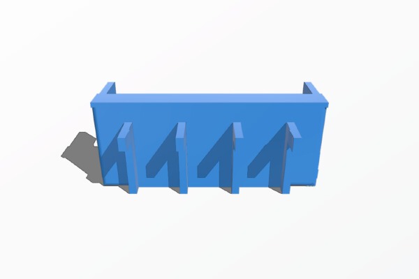 Suporte JBL GO VW UP | 3d print model