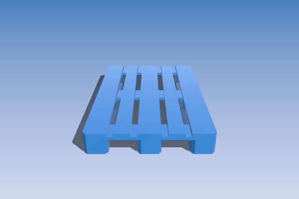 Europalette 1:1 | 3d print model