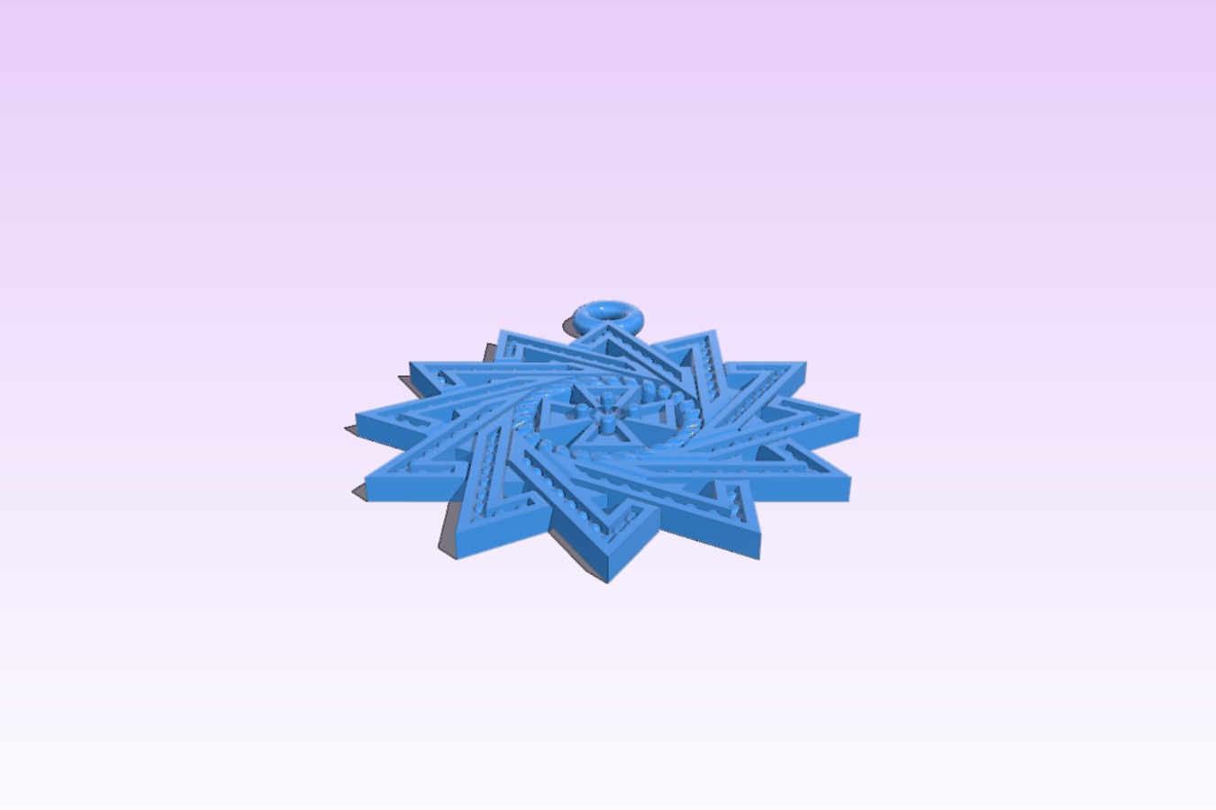 Cross pendant