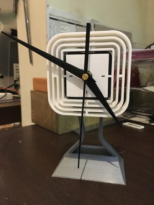 Labyrinth Clock Stand | 3d print model