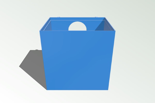 PrintrBase - ATX Power Supply Base for PrintrBot Simple Metal | 3d print model
