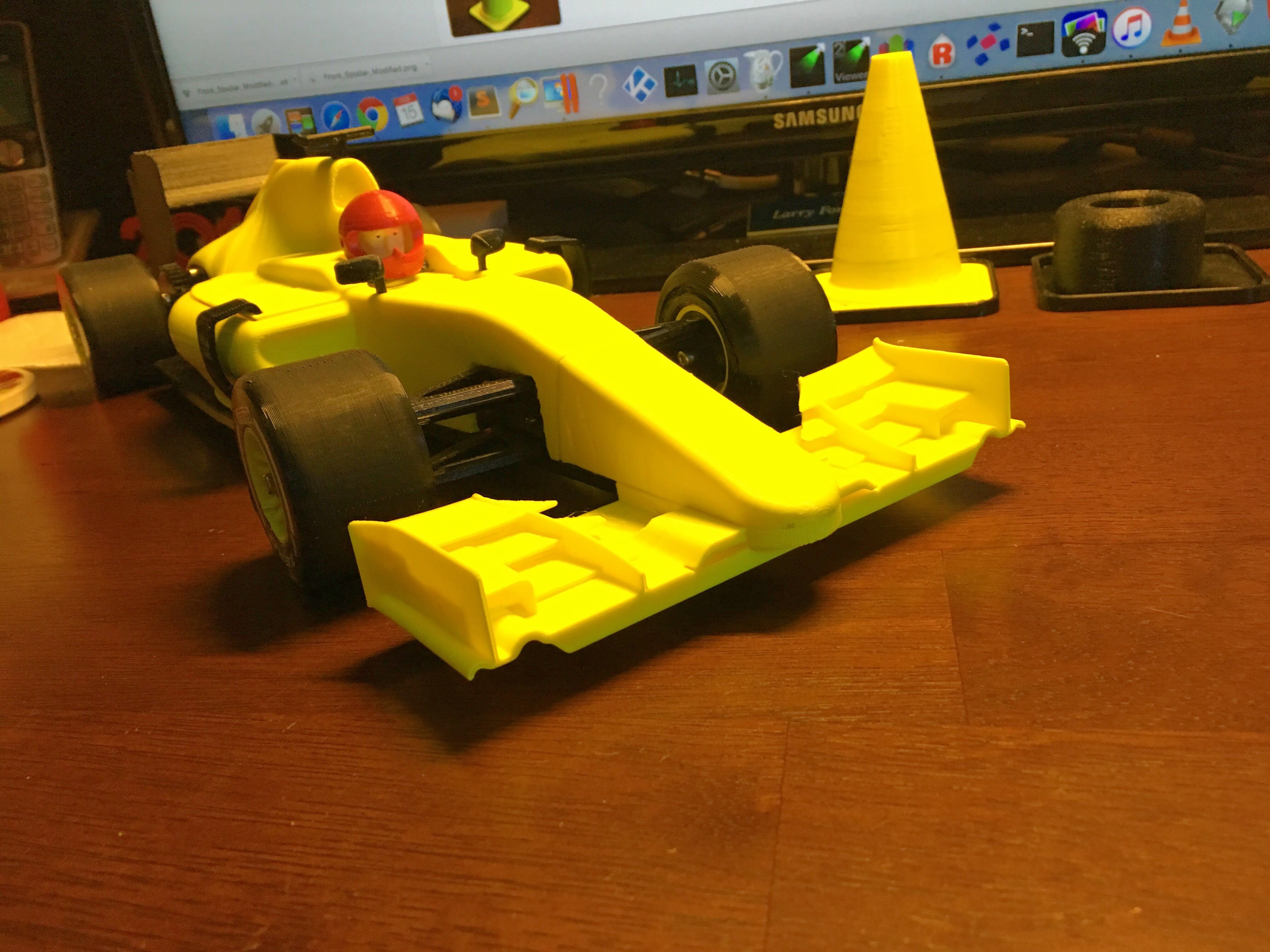 Re-enforced Components for F1 Race Car