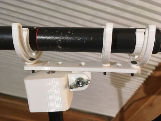 Shotgun Mic Mount for Monopod reversed | 3d print model