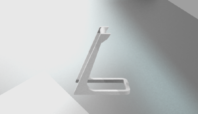 Streamlined Spool Holder with Filament Guide | 3d print model