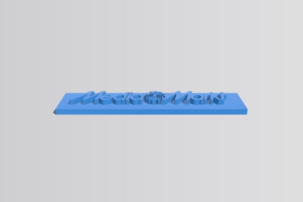 MediaMarkt Logo | 3d print model