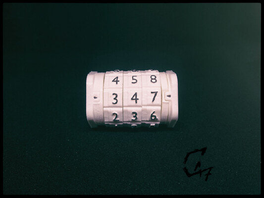 Stepper (clicking) Cryptex | 3d print model