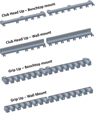 Golf Club Holder | 3d print model
