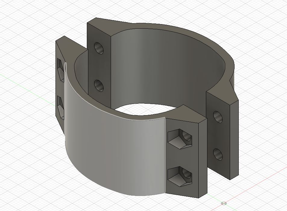 *Fusion Files Available* Segway Ninebot Max G30 G30D Steering Holder Attachment Template