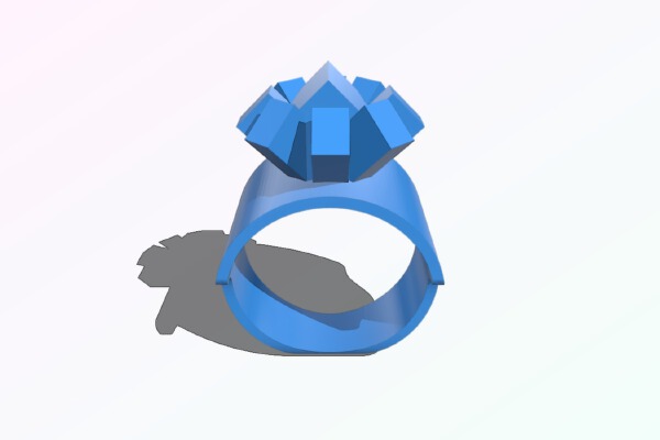 engagement ring | 3d print model
