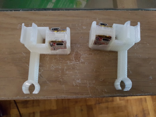 Phantom 4 Cree Strobon Mount | 3d print model