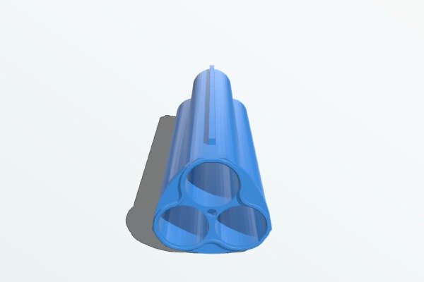 Nerf Sledgefire Shell | 3d print model