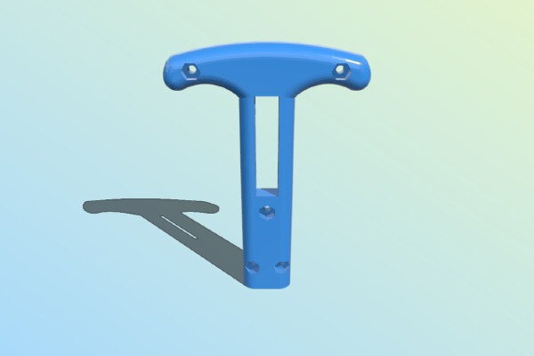 Maniglia per scarico acque grigie camper | 3d print model