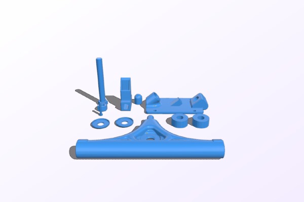 Longboard Truck | 3d print model