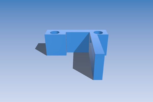 Makerbot Cupcake Limit Switch Mount | 3d print model