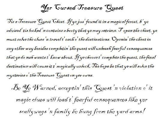 Treasure Quest - Reverse Geocache Box | 3d print model