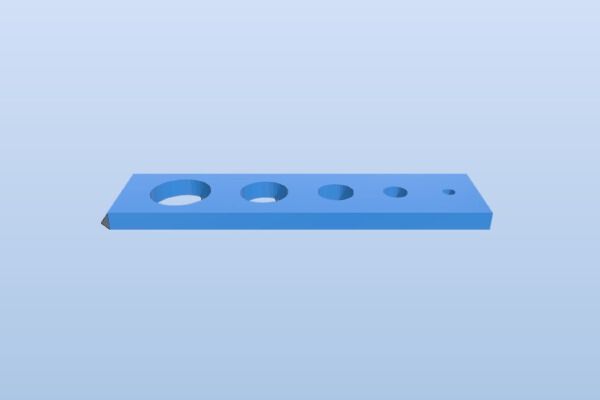 XY Compensation Hole Test | 3d print model