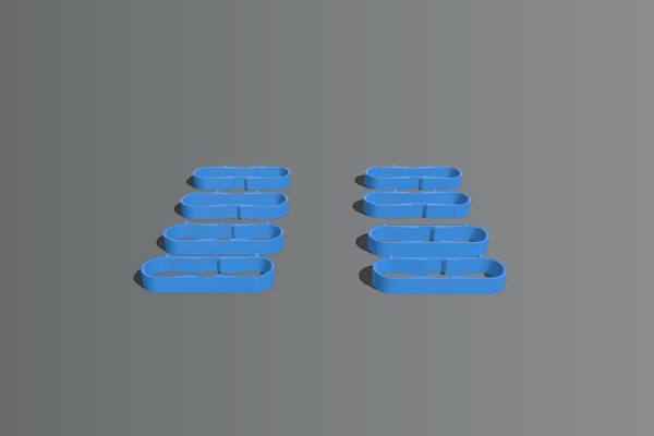 Ender 3 Complete Dampening Feet | 3d print model