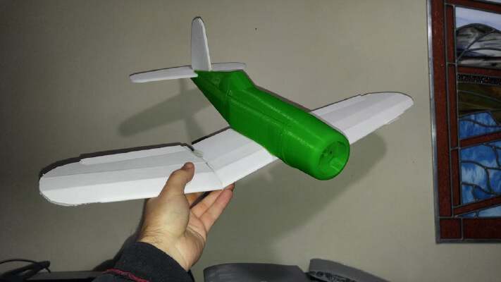FT Mini Corsair Fuselage | 3d print model