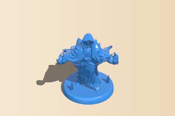 Mage with Fireballs D&D Figurine | 3d print model