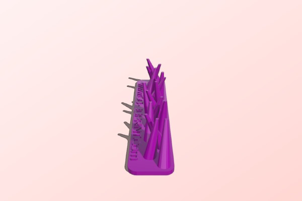 Spring Grass Cord Cable Holder Organizer | 3d print model