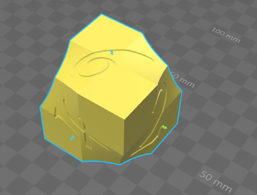 dice interesting | 3d print model