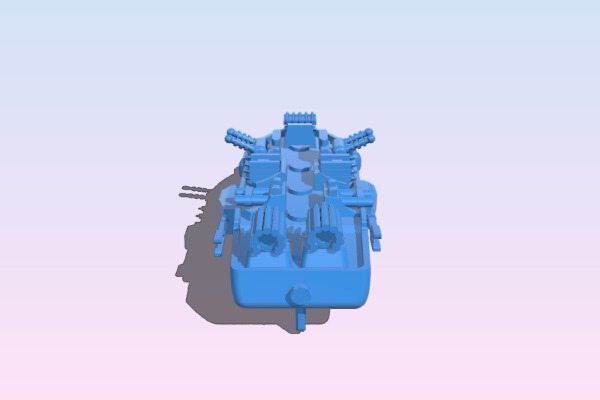 Battleship | 3d print model