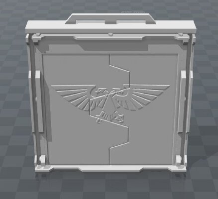 Necromunda Bulkhead 05 | 3d print model