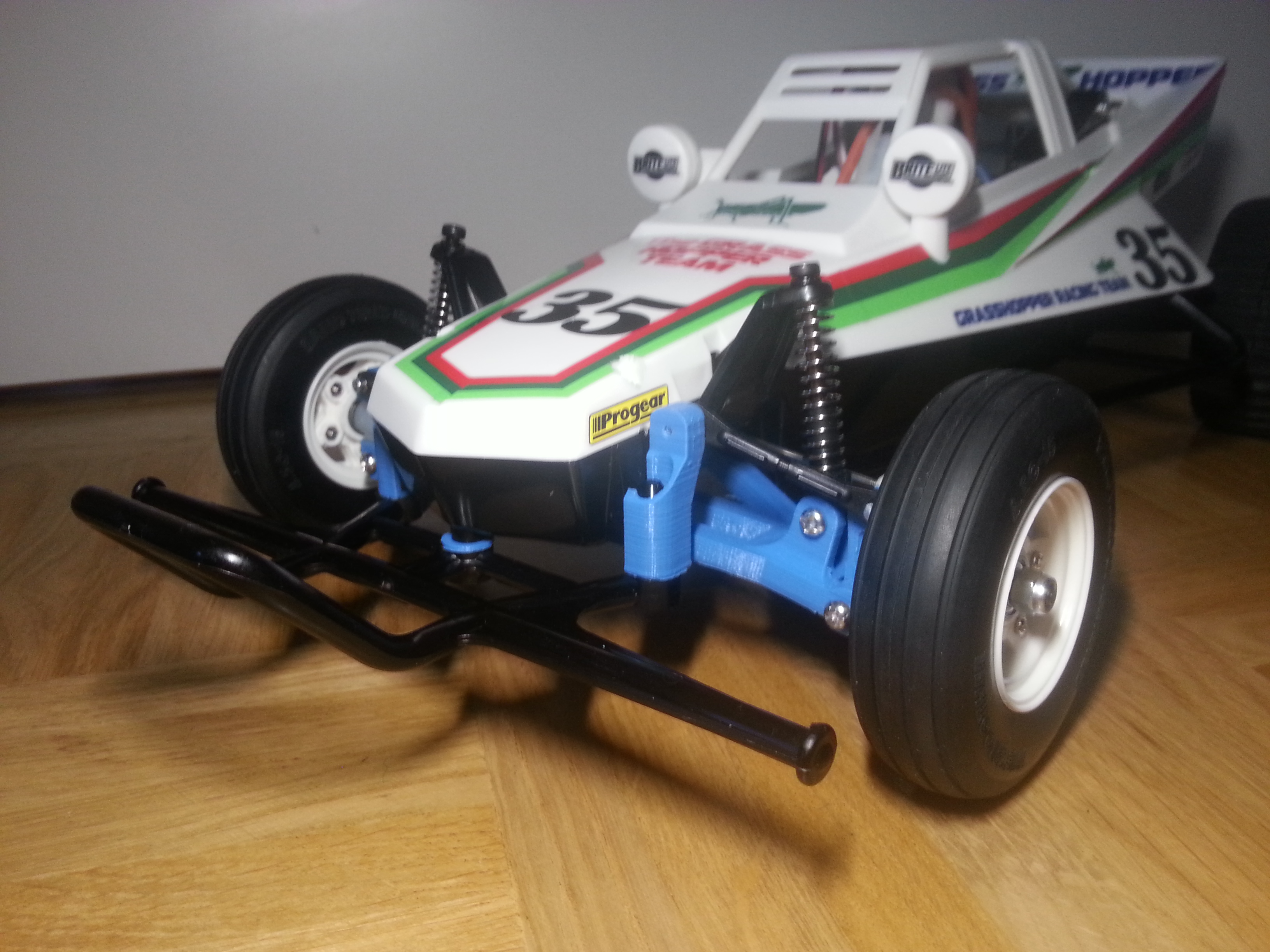 Tamiya Grasshopper, Hornet independent front suspension upgrade