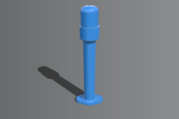 Injection Plunger for Soldering Flux Syringe | 3d print model