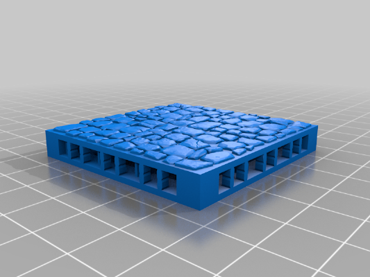 Stone floor tile | 3d print model