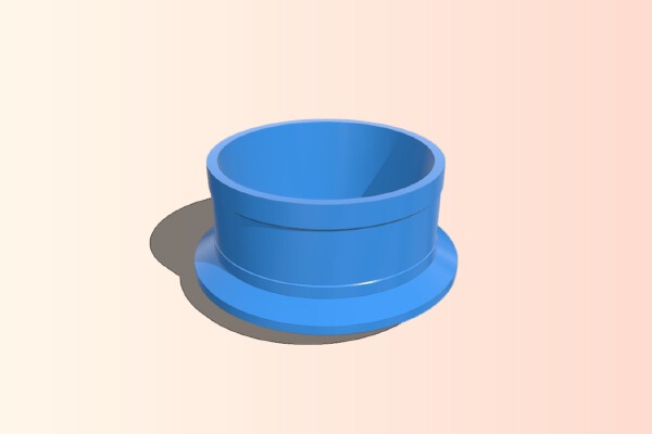 Sony E-mount to 2" telescope eyepiece adapter | 3d print model