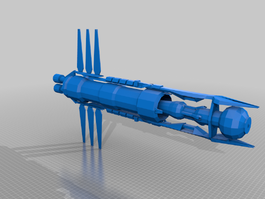 First Babylon station concept v2 | 3d print model