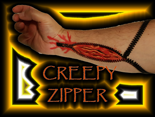 CREEPY ZIPPER SET | 3d print model