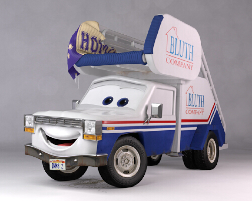 Arrested Development Stair Car from Pixar's Cars Universe | 3d print model