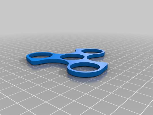 GoWo Dual extrusion Tri-spinner | 3d print model