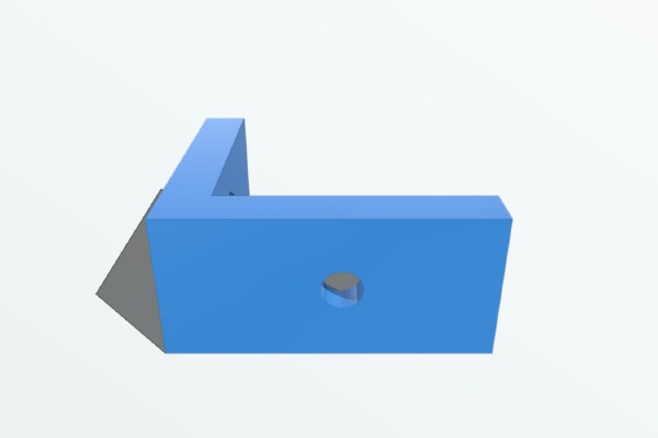 Hex Nut Corner Support | 3d print model