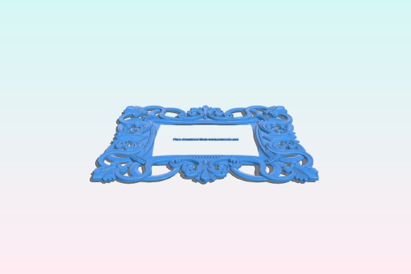 Picture frame or mirror | 3d print model