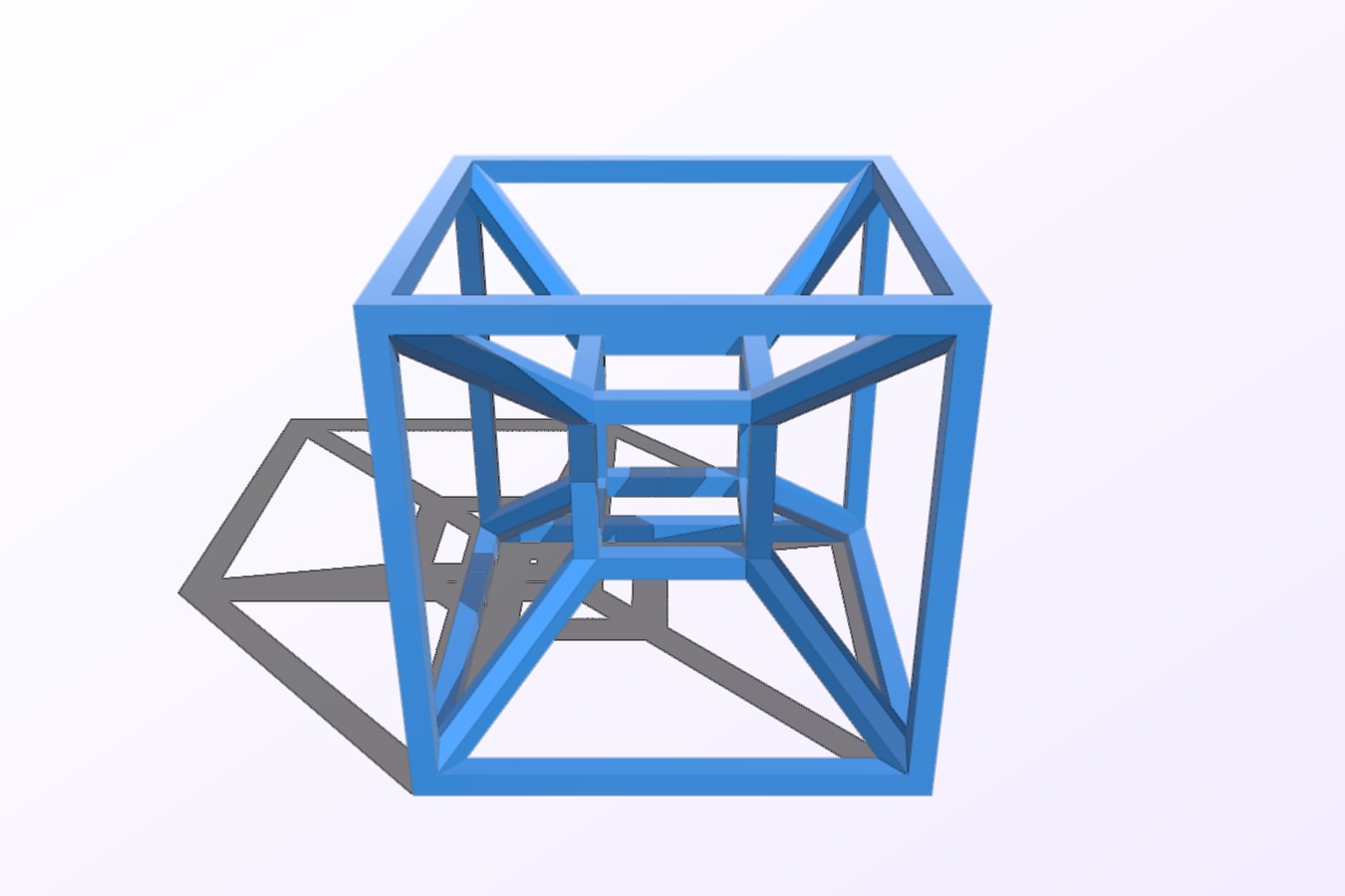 True tesseract _ 4D cube