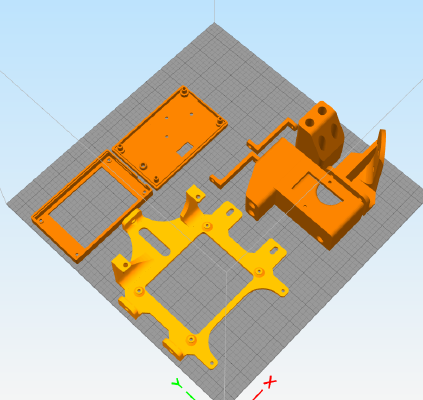 JGAurora A5X Standalone Kit *Mod* | 3d print model