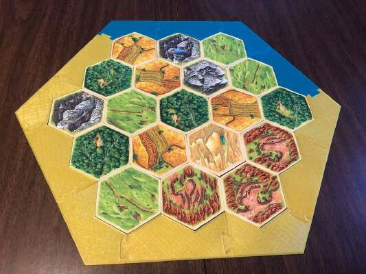 Catan replacement borders | 3d print model